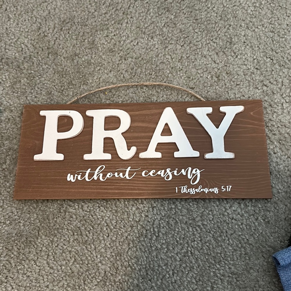 Wall sign.